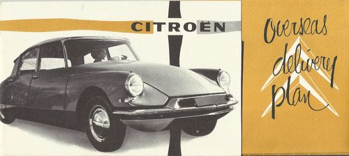 Citroën Overseas delivery plans