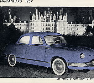 Dyna Panhard 1957, la voiture qui monte en flèche
