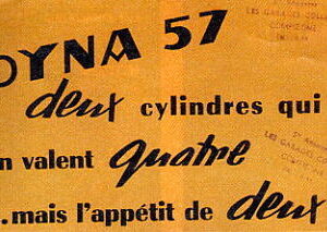 Dyna 57 deux cylindres qui en valent quatre ... mais l'appétit de deux