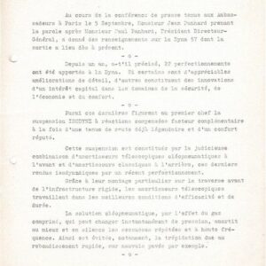 Présentation de la Dyna 57 à la presse