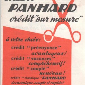 Crédit Panhard, crédit sur mesure