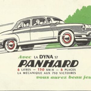 Avec la Dyna 57Panhard ... vous aurez beau jeu