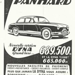 Innovations Panhard