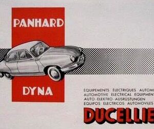 Panhard Dyna equipement Ducellier