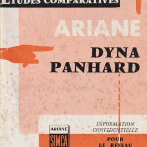 Etudes comparatives Ariane - Dyna Panhard