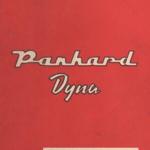 Panhard dyna conduite et entretien