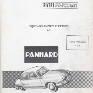 Ducellier equippagiament elletricci per Panhard Dyna