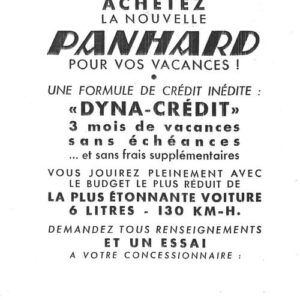 Achetez la nouvelle Panhard pour vos vacances