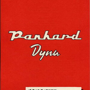 Panhard dyna conduite et entretien