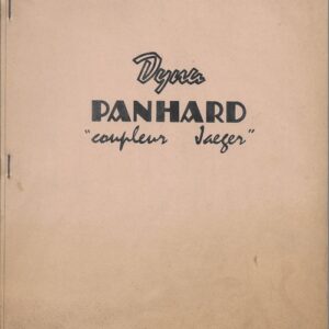 Dyna Panhard coupleur jaeger