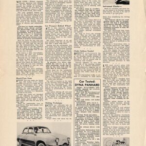Sales testing the Dyna Panhard