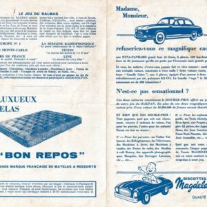 Madame, Monsieur, refuseriez vous …