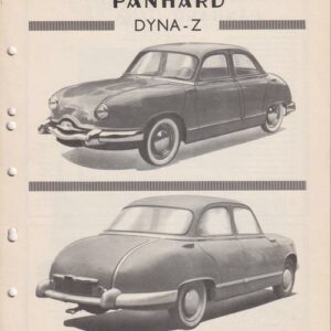 Panhard Dyna Z - voitures particulières berline